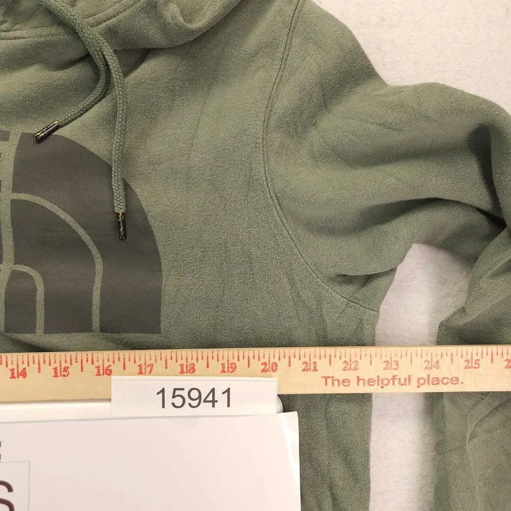 The North Face Pullover Long Sleeve Outdoor Hoodie Mens Size M Olive Green